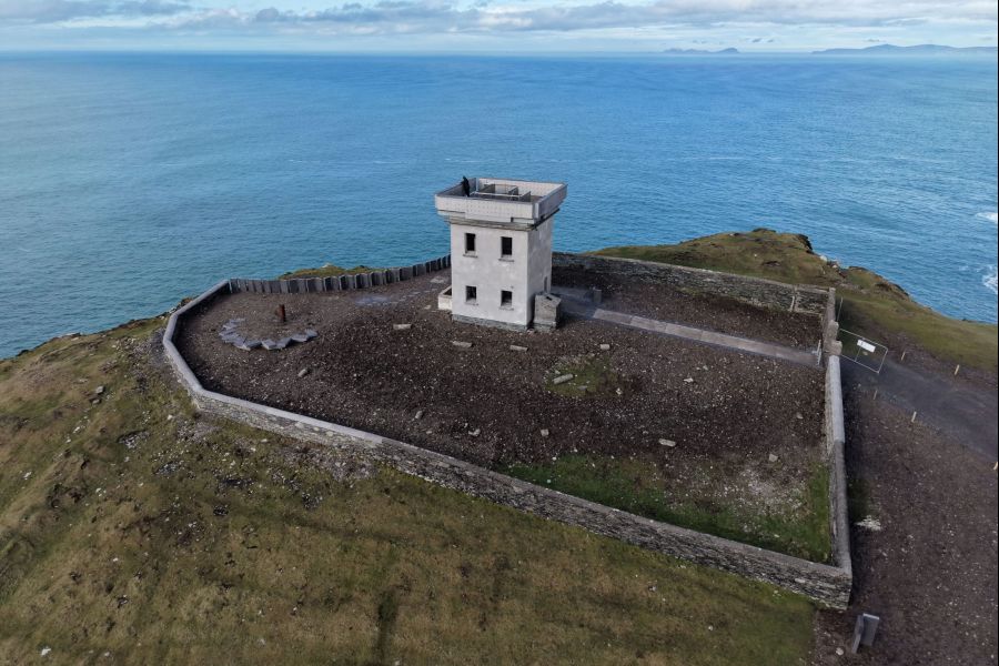 Upgrading works to Bray Head Signal Tower Valenita Island ECKerry 1